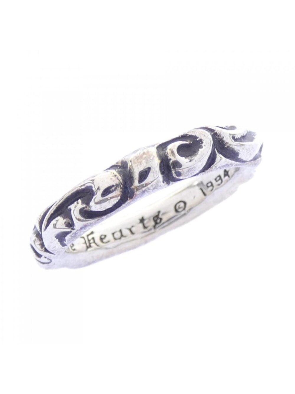 Chrome Hearts Scroll Band Ring